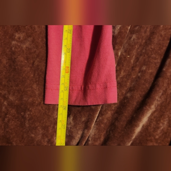 Vineyard Vines Hot Pink Medium Cotton Long Sleeve Whale Tshirt - Picture 6 of 8